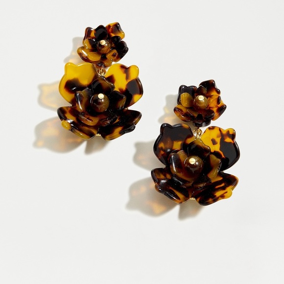 J. Crew Jewelry - J.Crew Acetate Bloom Earrings